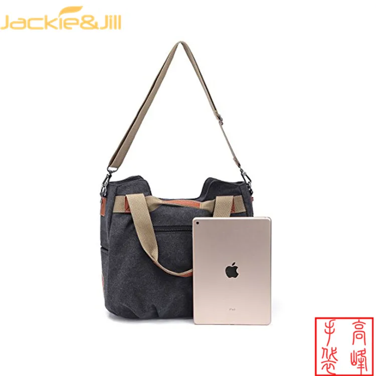 2020 new fashion canvas handbags lady multi travel hand bags women large capacity  bags single Harajuku style shoulder bag