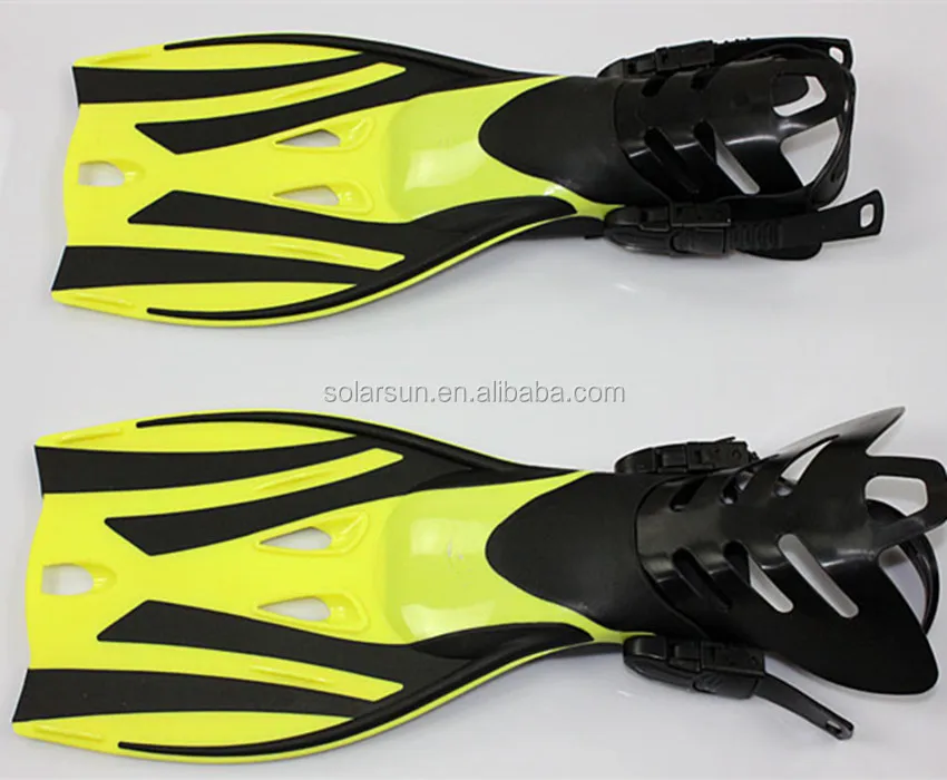 Travel Size Short Adjustable Adult Men Womens Kids Scuba Open Heel Swimming Flippers Snorkeling Diving Fins