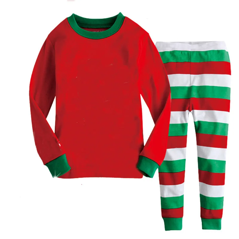 Buy New Brand Kids Christmas Pajamas Children Pijamas Pijama Infantil Fashion Kids Santa Clothing For 2 7 Years In Cheap Price On Alibaba Com