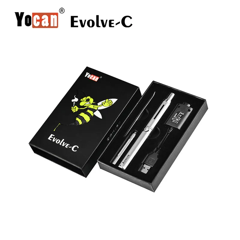 

2017 New Arrival Yocan Pandon QUAD Wax Pen E Cigarette Kits 1300mAh Battery 4 Coils Kits 2 QDC Voltage Adjustable Yocan Evolve C, N/a