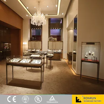 Customized Design Jewellery Display Counter With Tempered Gl Customized Design Jewellery Display