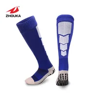 

Wholesale High Quality Cheap Price Men's Anti Slip Football Full Cotton High Socks Soccer Compression Soccer Sock