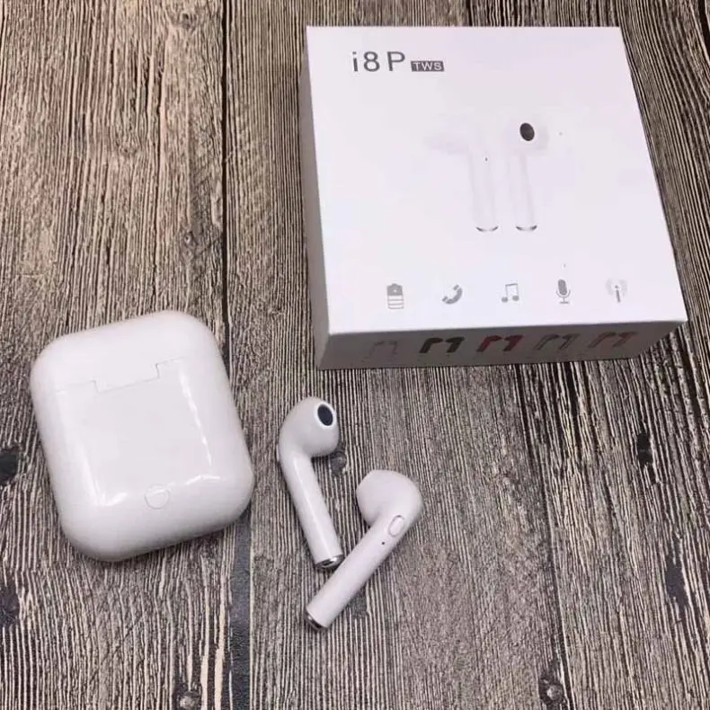 

i8P Tws Mini Bt 5.0 Wireless Charging Case Earbuds Wireless Earphone, White