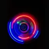 New Designed 3 Leaves Crystal LED Hand Spinner Toys for Adults and Kids