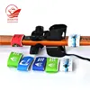 Wholesale Super strong Nylon hook loop and EVA or rubber nordic ski strap for snowboard binding