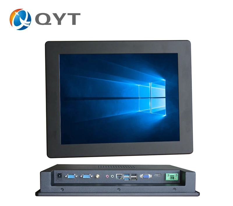 

15 inch windows7/10 embedded cheap all in one touch screen industrial panel pc