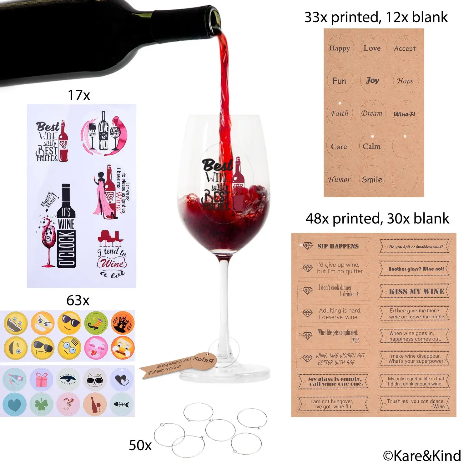 Emoji Drinking Wine