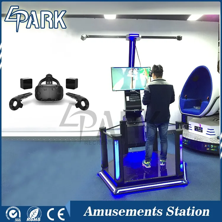 HTC vive 9d sinema virtual reality 8D simulation cinema with copyright films and 360 degree view of indoor amusement