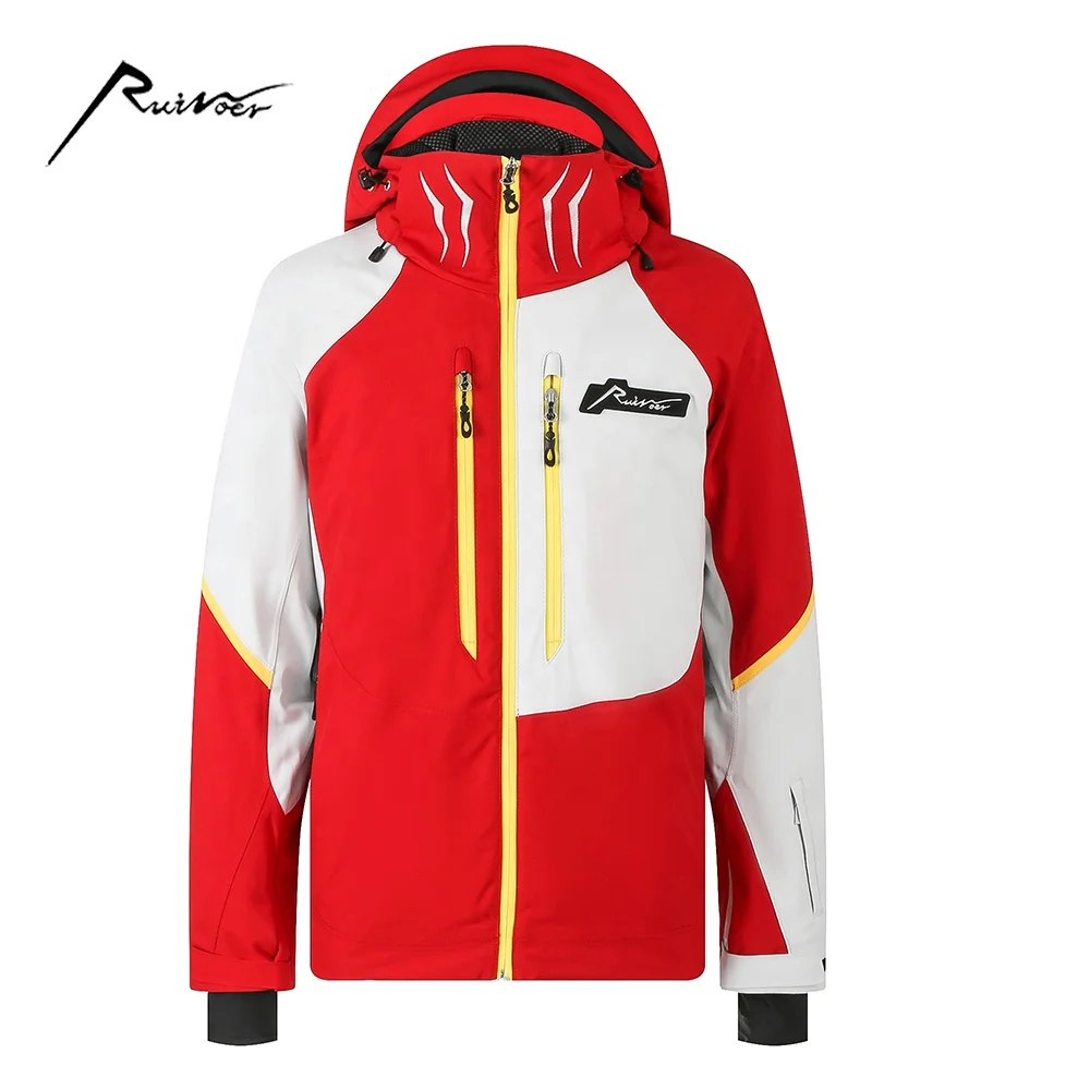 

100% Polyester oem ski jacket man waterproof