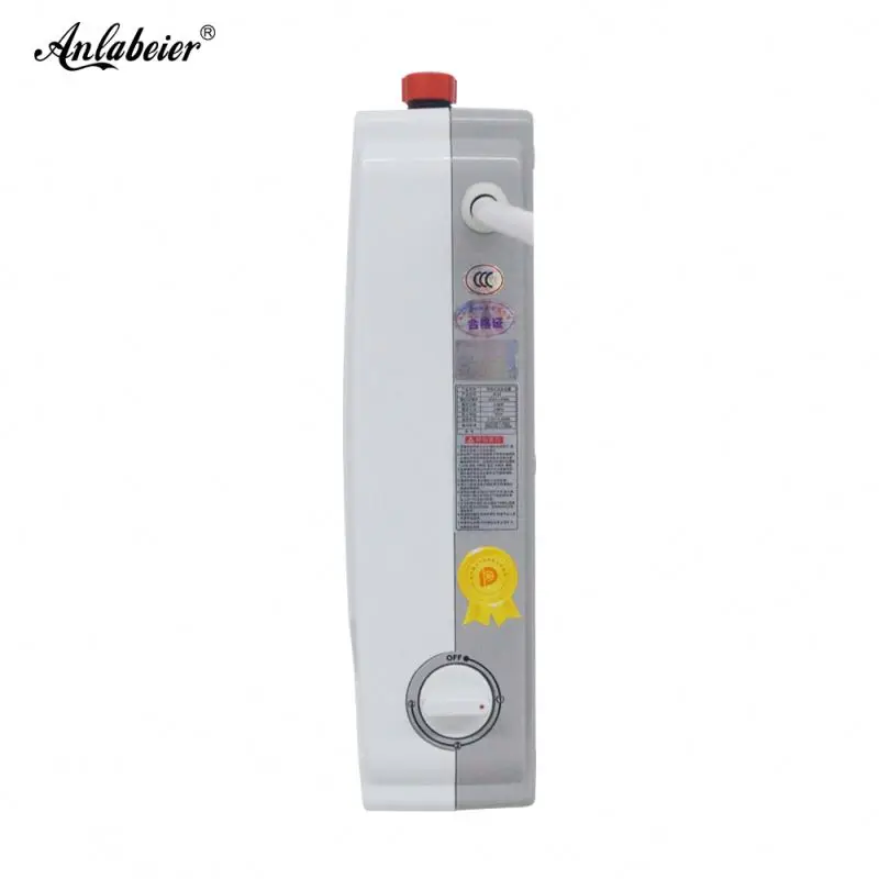 
5s heating small size 5500w instantaneous new instant electric hot shower water heater for kitchen 