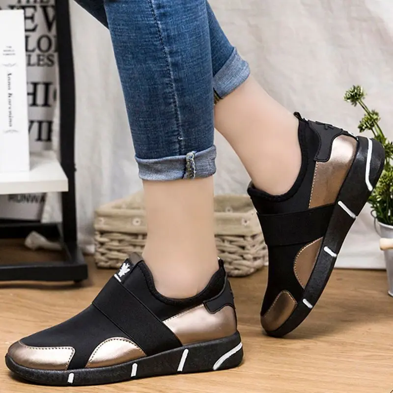 

China custom women pu leather sport shoe casual high quality