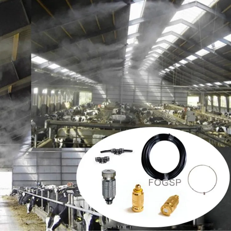 High Pressure Poultry House Misting System,Poultry Farm Cooling Fog
