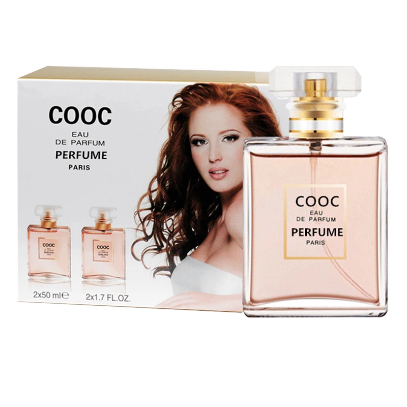 50ML*2 perfume ladies spray perfume set accept OEM/ODM