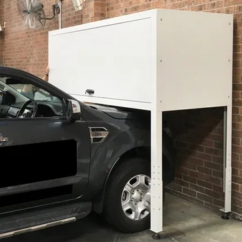 Modern Garage Steel Tool Cabinet Over Bonnet Storage Over Car