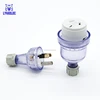 Australia female flexible plug rewireable plug back entry plug 250V 15A 3pin extension socket