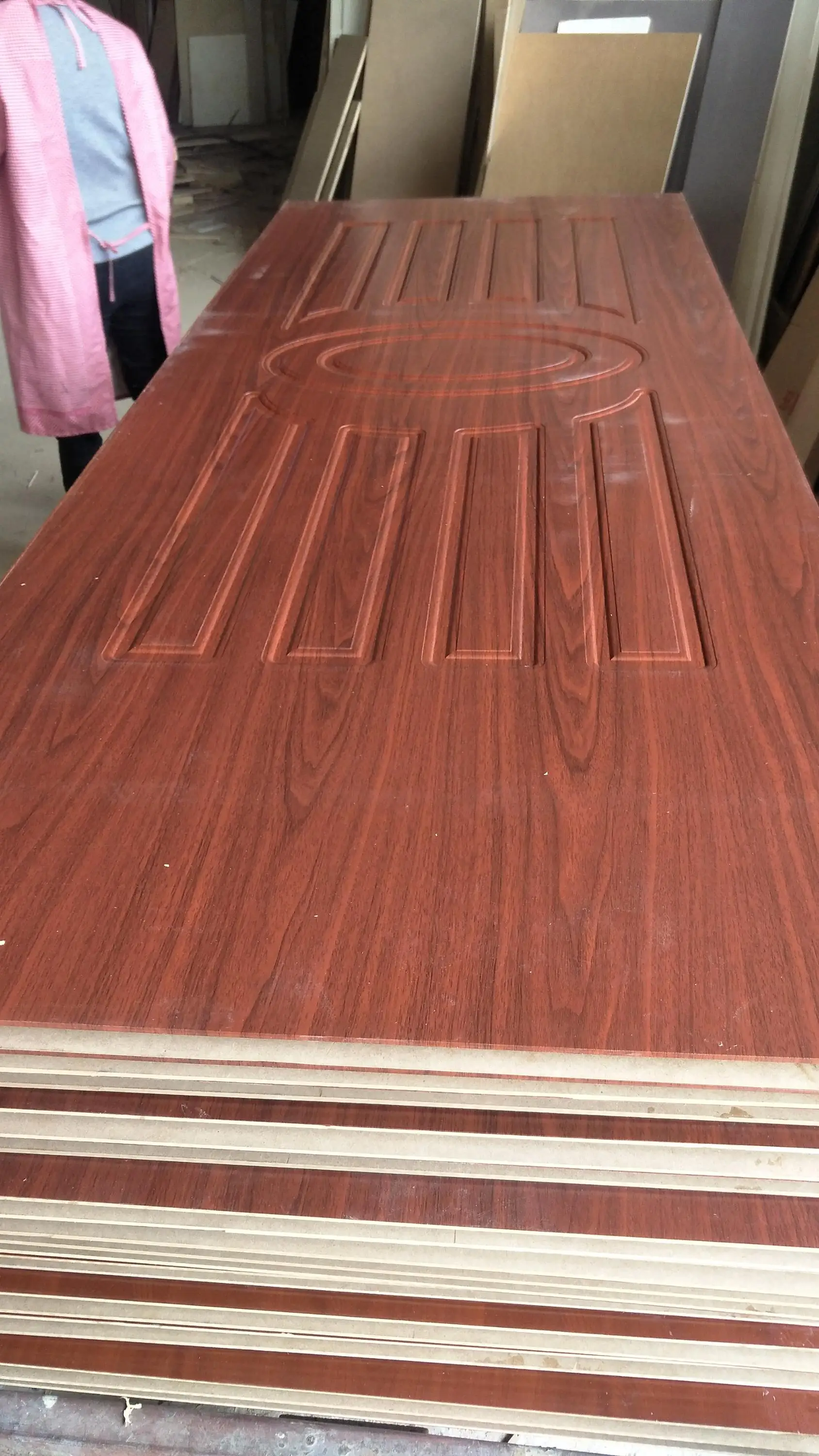 decorative natural wood veneer door skin