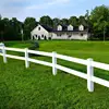 2 Rail cheap Vinyl /PVC post and rail/Horse/farm Fence