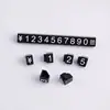 Mini Price Numeral Cubes, assembly blocks stick, combined number digits tag sign watch jewelries pricing display Labels