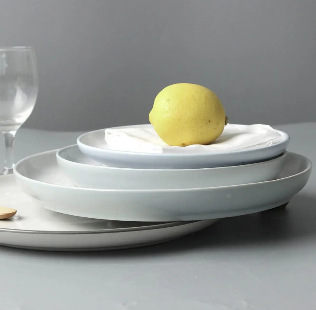 North Europe Design Ceramic Dinner Plates Pizza Plate Pie Plate 8" 10"