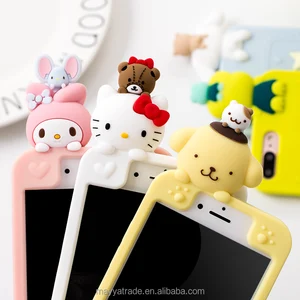 Melody 3D Animal Silicone Case iPhone 6 7