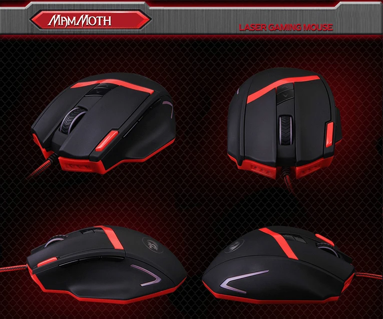 Best Selling Redragon Ergonomic Logo Led Lights Gaming Normal Size