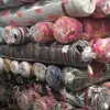 Stock Knitted Fabric 100% Polyester Assorted Patterns For Curtain
