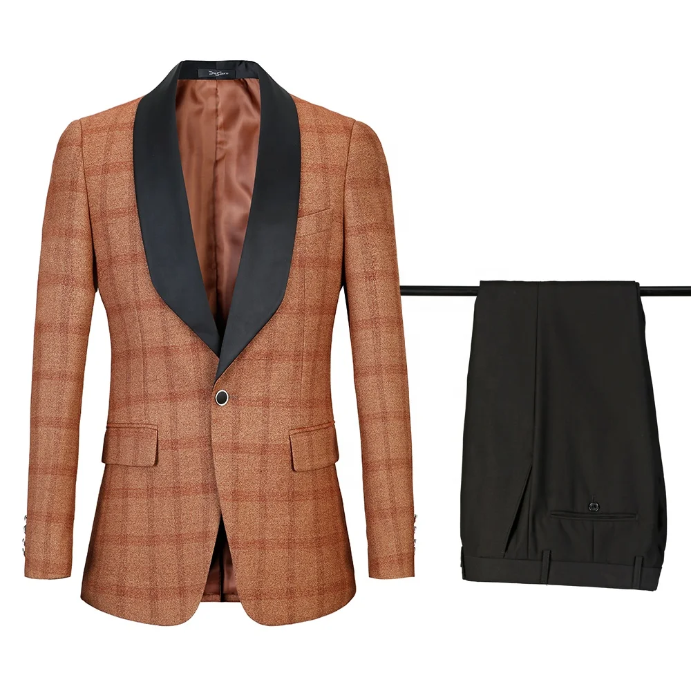 

Custom Plus Size 2 Piece Men's Wedding Tuxedo Suits