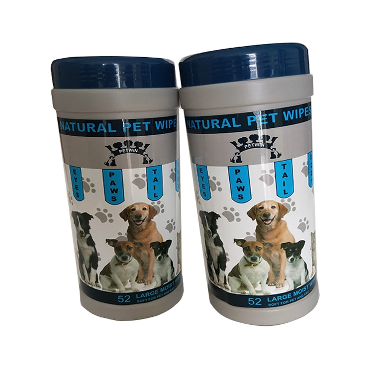 Antibacterial Pet Wipes Pet Dog Cleaning Wet Wipes Fur And Paw Wipes