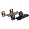 Funpowerland Rock-Solid 25.4mm /30mm Picatinny Weaver Ring Tactical Quick Release Scope Mount With QD Auto Lock Lever System