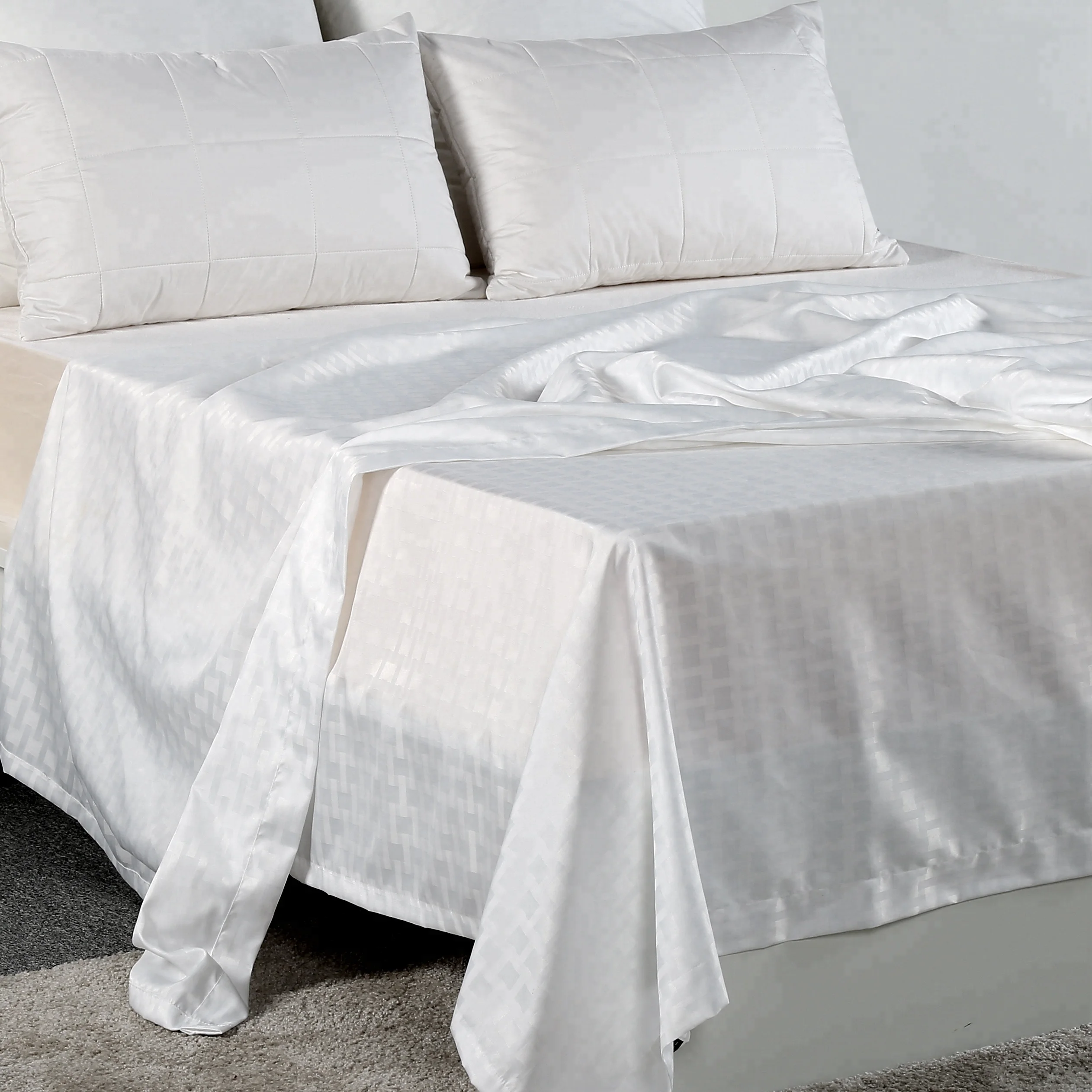 特大号床单酒店豪华床单超柔软易适应透气无皱纹