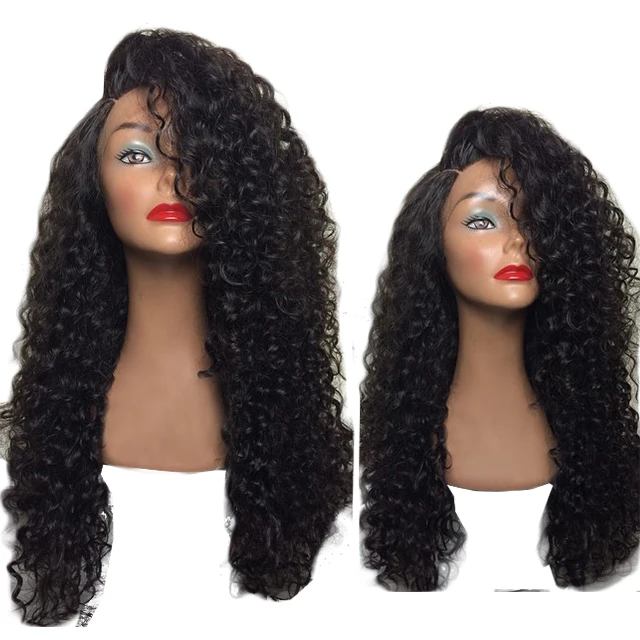 

Loose Curly Lace Front Human Hair Wigs With Baby Hair For Black Women, N/a