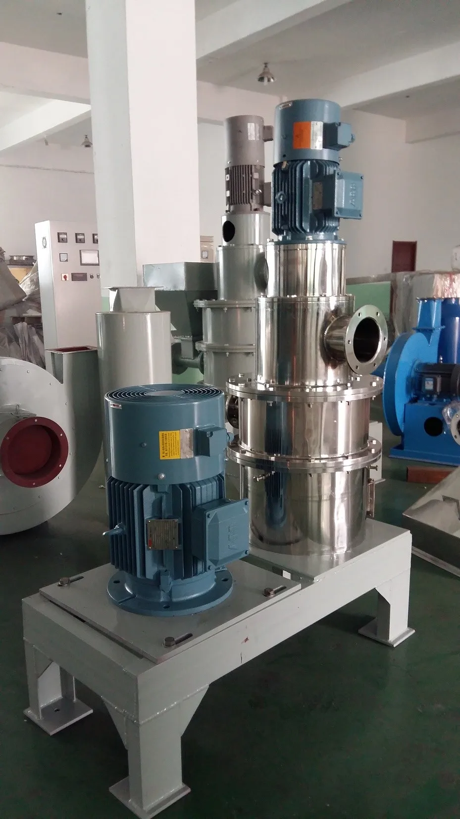 不锈钢超细粉末空气涡轮分级机