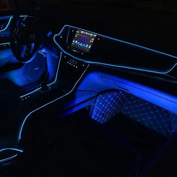 Neon ışık araba