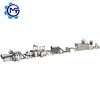 Fried Crispy Chips / Corn Bugle / Sala Chips Snacks Food Extruder Machine