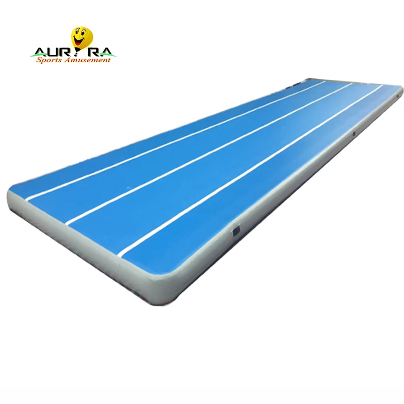 

New finished 12x4m inflatable tumble track with factory lower price, Customized