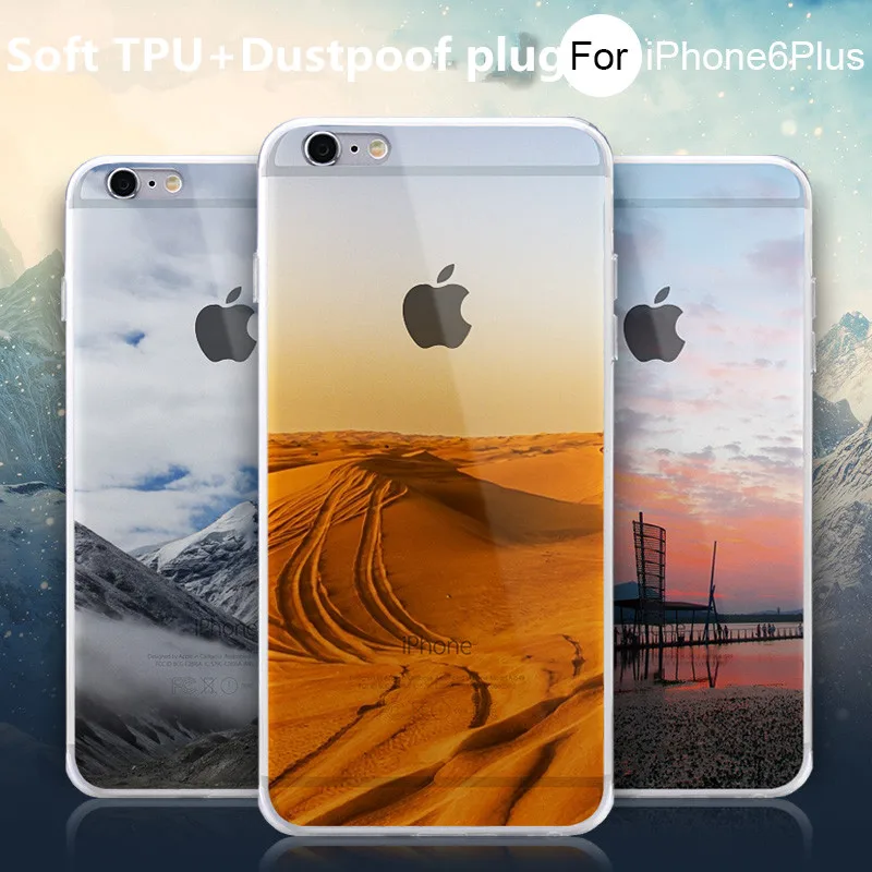 New design transparent PU phone case for apple iphone 6s/6plus