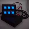 DC12V 6 Way Touch-Sensitive Screen LED Switch Panel w/ Circuit Control Box for Car Truck Caravan Boat Yacht Marine door lock