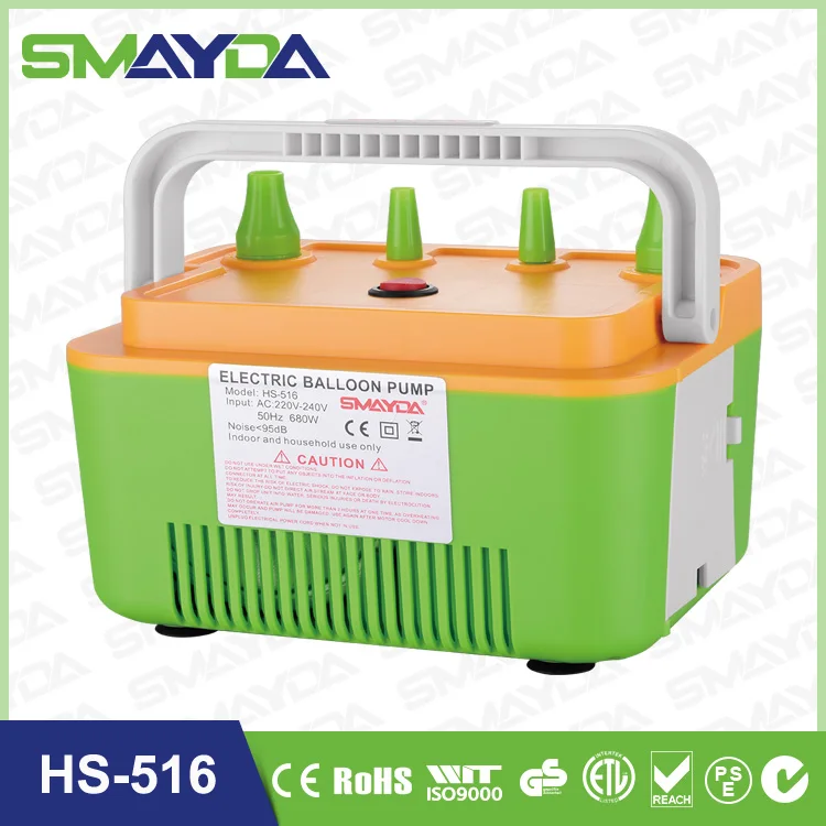 Air Pump For Balloons Electric 680w Abs Material Ce,Rohs Certificate Hs