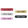 Handmade PU Leather Sewing Garment Labels Household Textile Labels Tags Patchwork Apparel Accessories