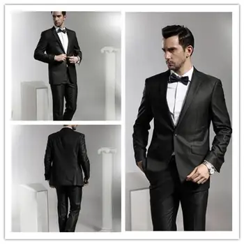 Kustom Pria Pakaian Pesta Desainer Suits Mens Tuksedo Jas Hitam Buy Mens Tuksedo Jaskustom Setelan Disesuaikandesainer Jas Partai Memakai Berat