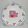 7.5"porcelain children dish exported to Peru,ceramic children plate,Fresh children Platter