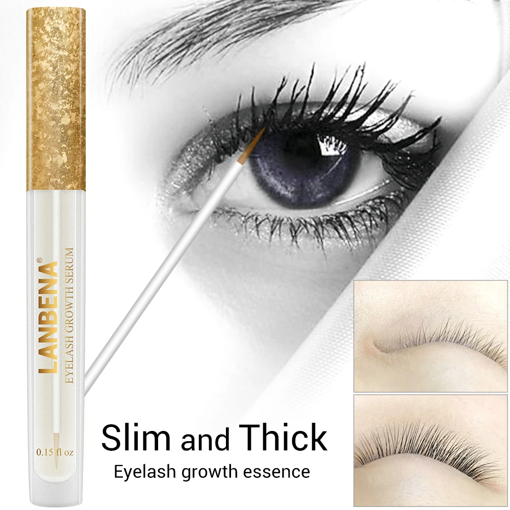 

LANBENA natural eye lashes growth enhancing eyelash serum free shipping