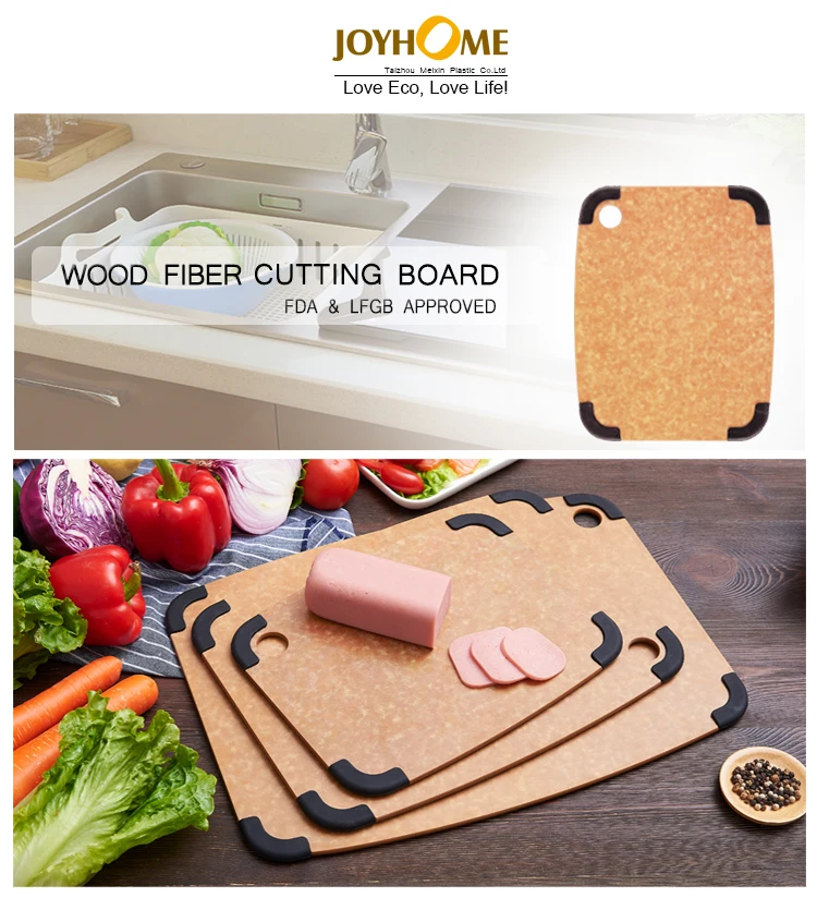 Wood Fiber Cutting Board Bpa Free Melamine Free Dishwasher Safe Chopping Board For Vegetable