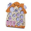 House Shape Baby My First Year Keepsake Wood Photos Frame