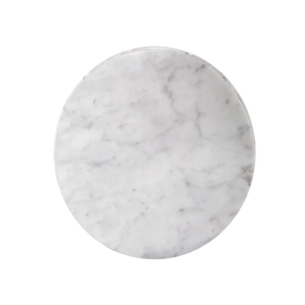 Newstar Carrara seat carrara marble table top white for full bullnose