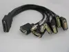 kx20 to 4dvi+2vga+2bnc multi video cable
