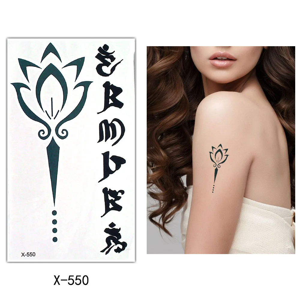 

Water Transfer Small Personalized Temporary Tattoos, Colorful / customized