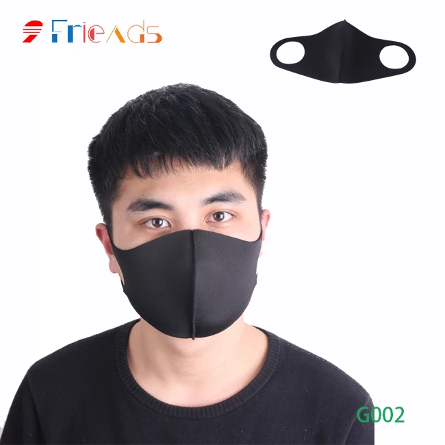
wholesale washable dust-proof Reusable ice silk fashion cotton face maskes PM2.5 custom LOGO cool party Breathable facemasks 