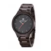 GREEN TREEN High quality handmade solid wood watch red sandalwood and ebony table