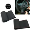 FY fashion PU Leather Steering Cover 36/38/40CM DIY Steering Wheel Covers Soft Leather Braid Design With Needle